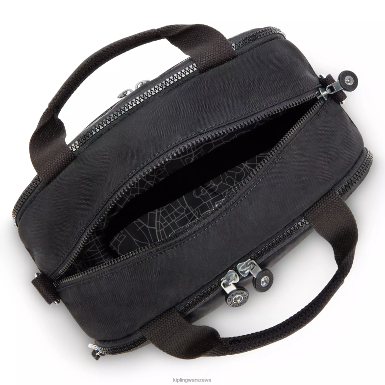 Kipling czarny noir dla obu płci Kosmetyczka Palm Beach PXR6L544