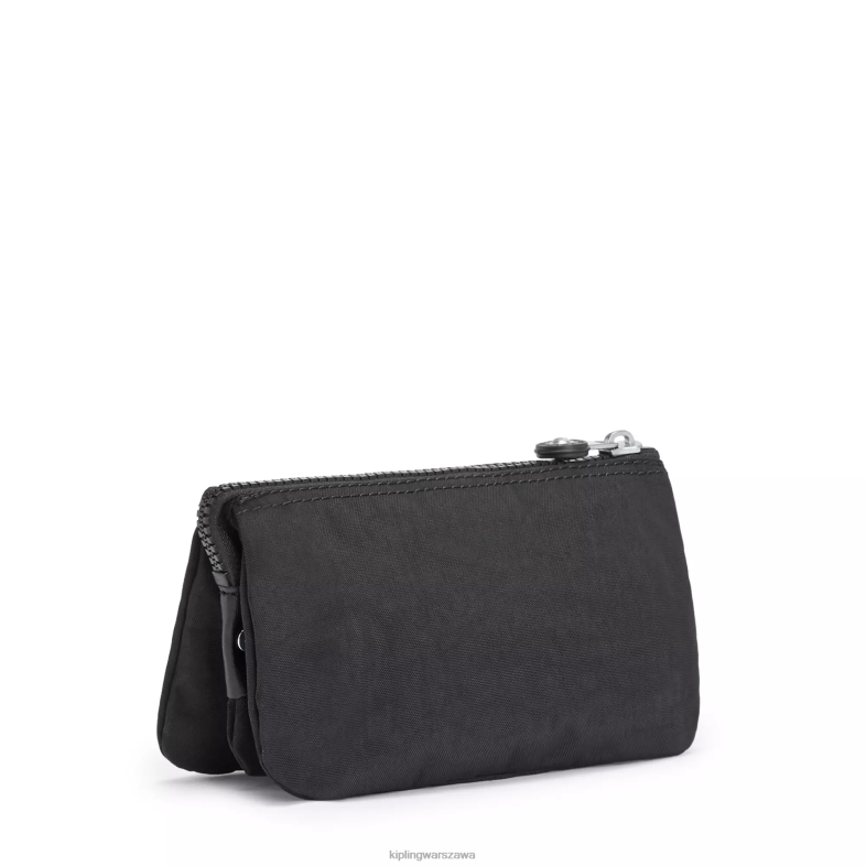 Kipling czarny noir dla obu płci duża torba na kreatywność PXR6L535