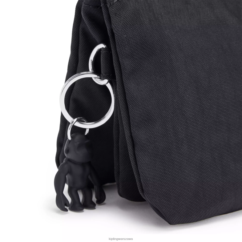 Kipling czarny noir dla obu płci duża torba na kreatywność PXR6L535