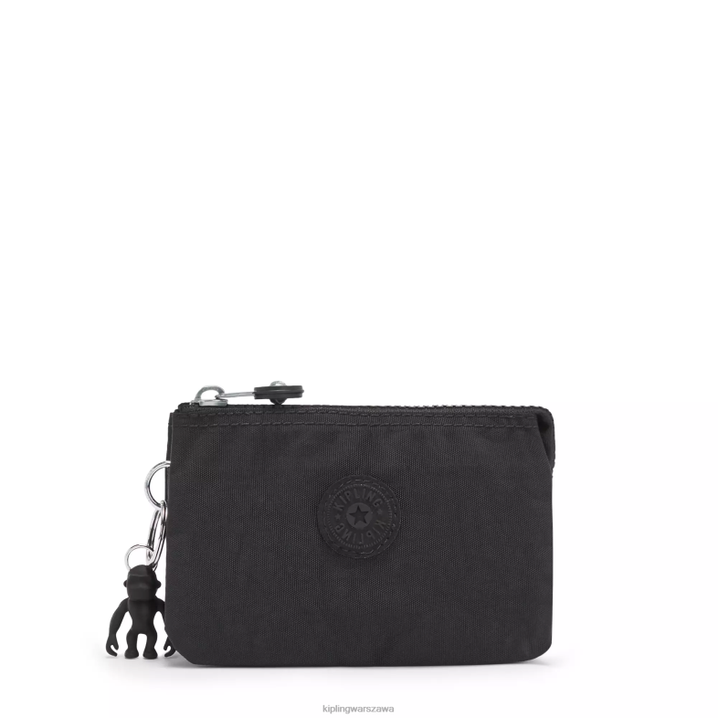 Kipling czarny noir dla obu płci kreatywność mała torebka PXR6L560