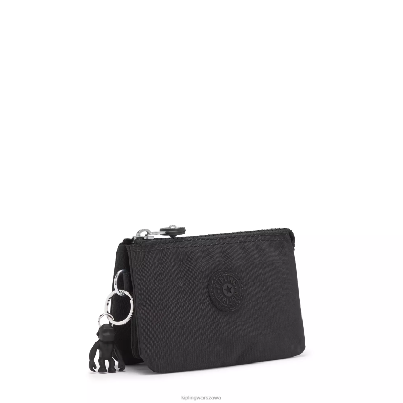 Kipling czarny noir dla obu płci kreatywność mała torebka PXR6L560