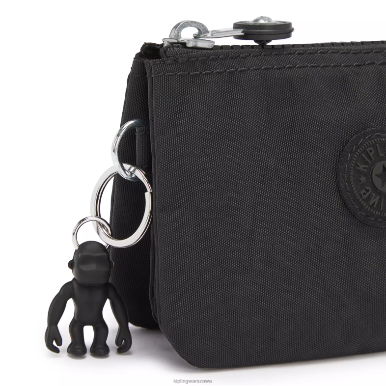 Kipling czarny noir dla obu płci kreatywność mała torebka PXR6L560