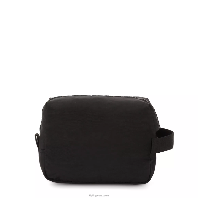 Kipling czarny noir dla obu płci paracmała kosmetyczka PXR6L526