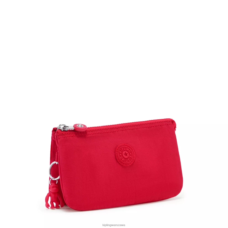 Kipling czerwony róż dla obu płci duża torba na kreatywność PXR6L538
