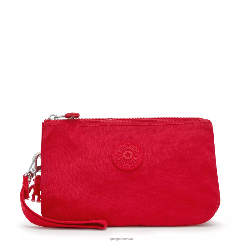 Kipling czerwony róż dla obu płci kreatywność bardzo duży nadgarstek PXR6L543