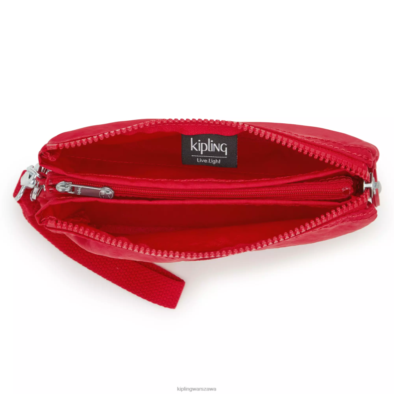 Kipling czerwony róż dla obu płci kreatywność bardzo duży nadgarstek PXR6L543