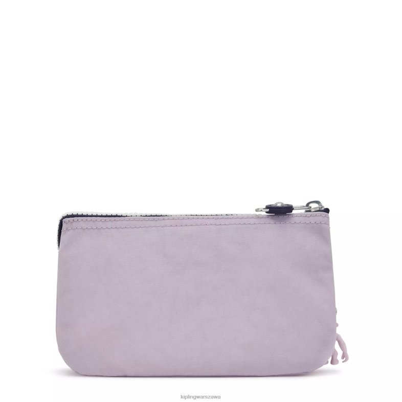 Kipling delikatny liliowy blok dla obu płci duża torba na kreatywność PXR6L540