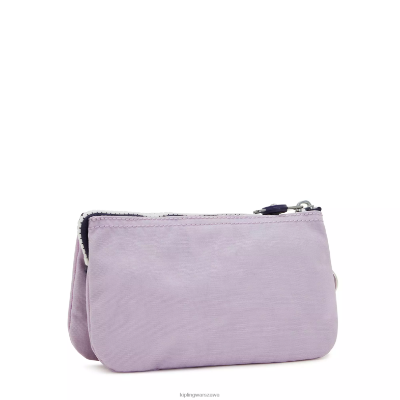 Kipling delikatny liliowy blok dla obu płci duża torba na kreatywność PXR6L540