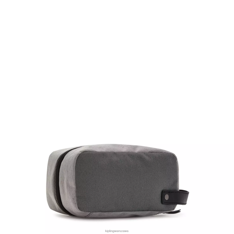 Kipling duet szary czarny dla obu płci riaz kosmetyczka PXR6L525