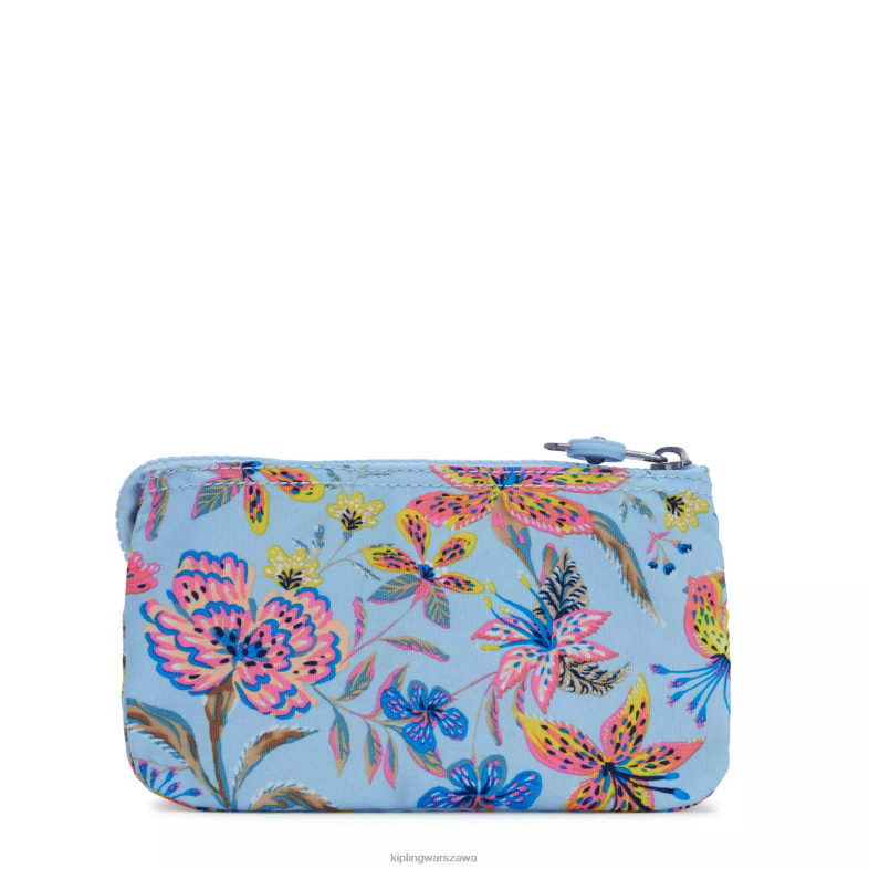 Kipling dzikie kwiaty dla obu płci kreatywne etui z dużym nadrukiem PXR6L308