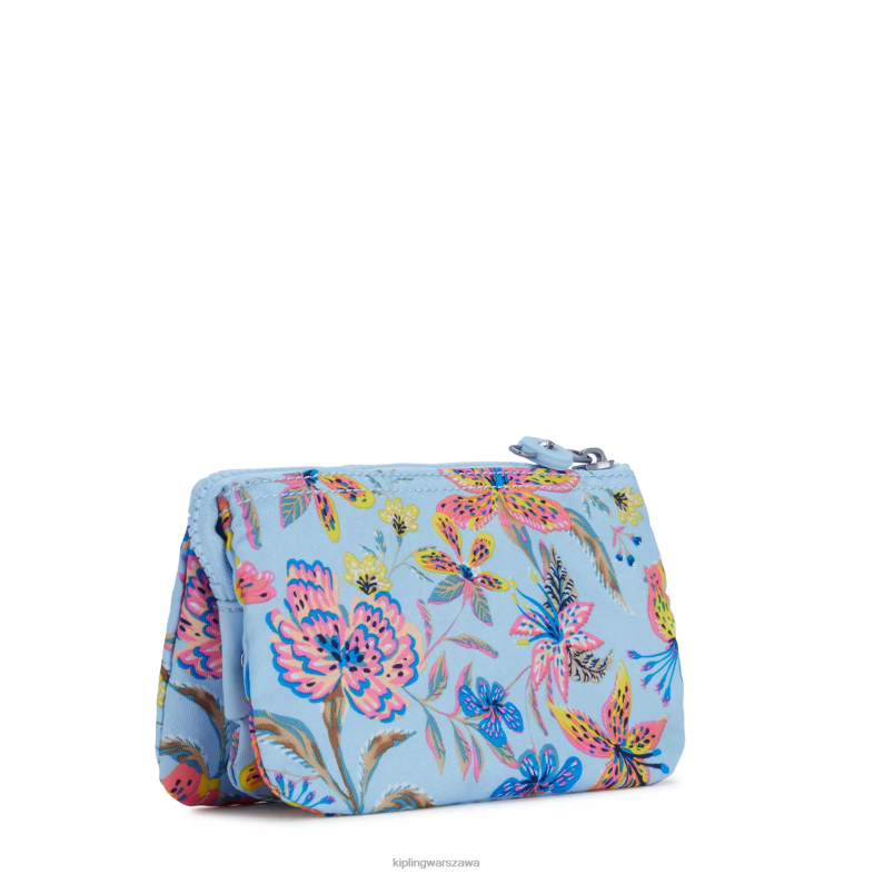Kipling dzikie kwiaty dla obu płci kreatywne etui z dużym nadrukiem PXR6L308
