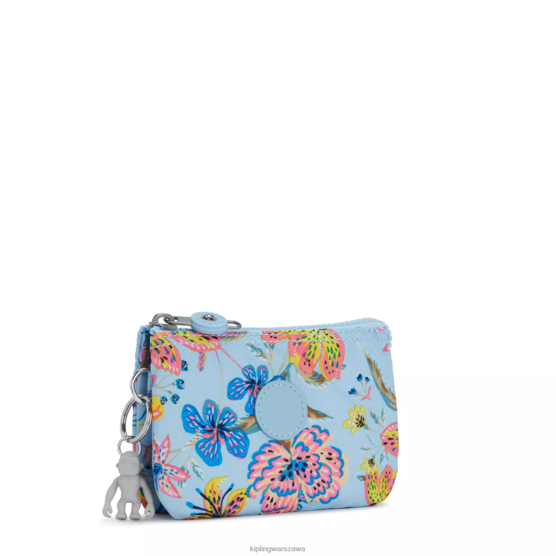 Kipling dzikie kwiaty dla obu płci małe etui z nadrukiem kreatywności PXR6L604