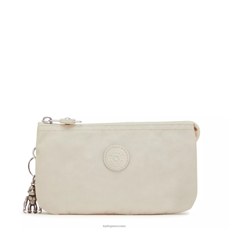Kipling jasny piasek dla obu płci duża torba na kreatywność PXR6L539