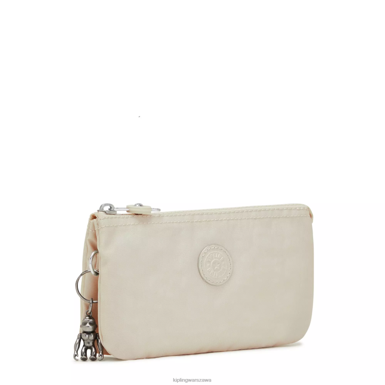 Kipling jasny piasek dla obu płci duża torba na kreatywność PXR6L539