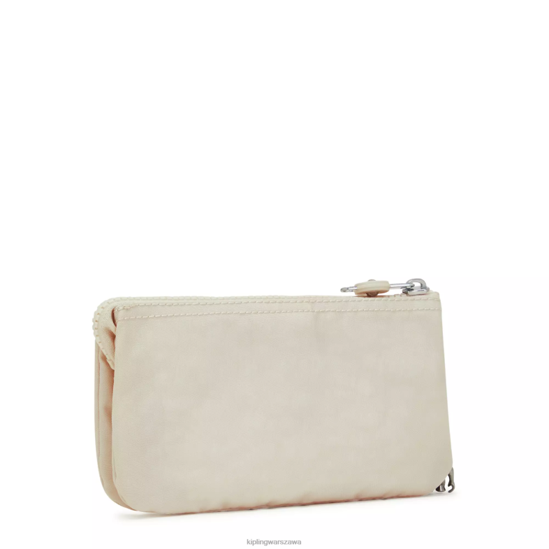 Kipling jasny piasek dla obu płci duża torba na kreatywność PXR6L539