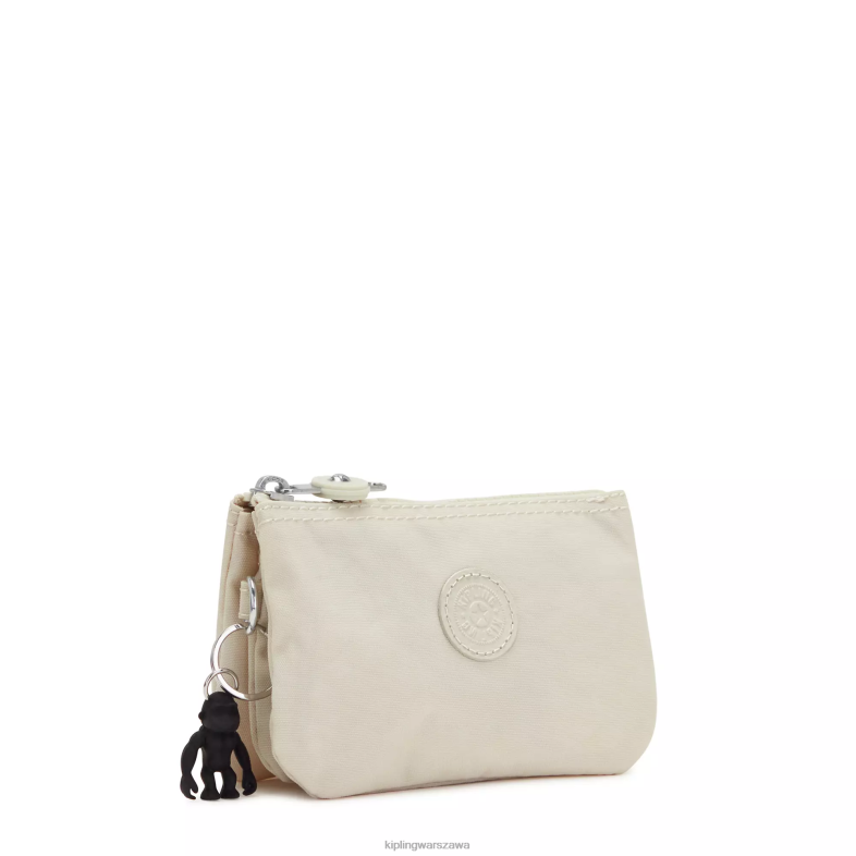 Kipling jasny piasek dla obu płci kreatywność mała torebka PXR6L564