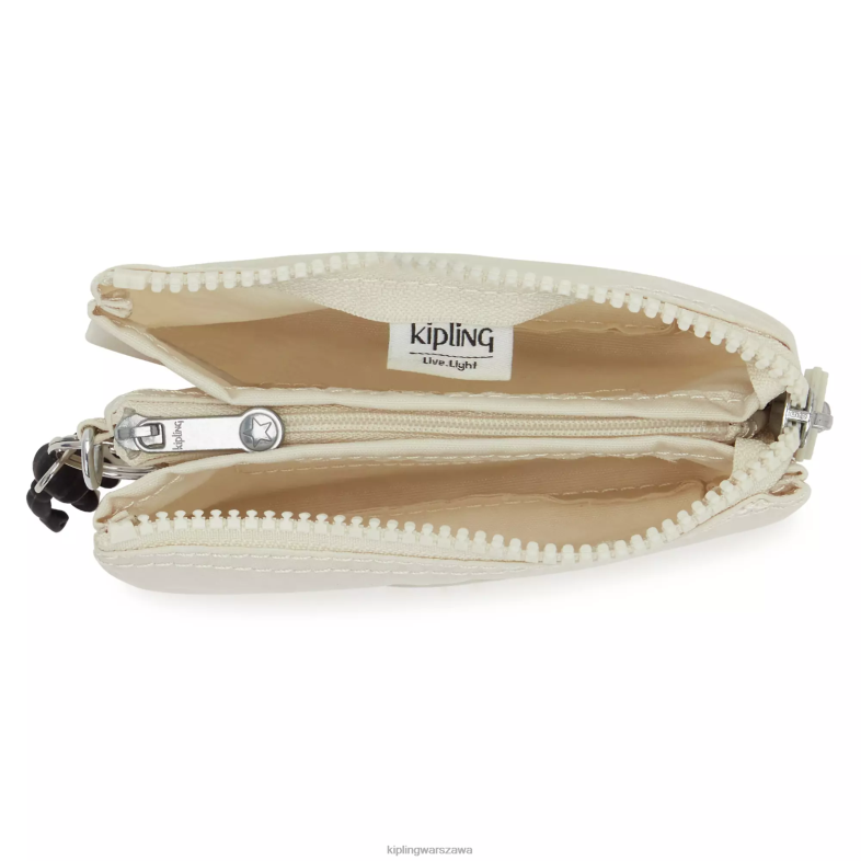 Kipling jasny piasek dla obu płci kreatywność mała torebka PXR6L564