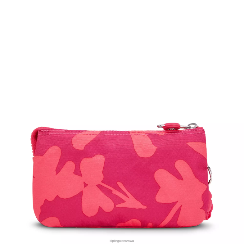 Kipling kwiat koralowca dla obu płci kreatywne etui z dużym nadrukiem PXR6L304