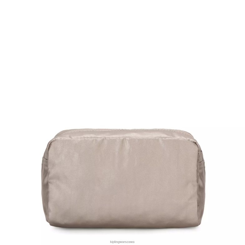 Kipling metaliczny blask dla obu płci błyszcząca metaliczna saszetka PXR6L316