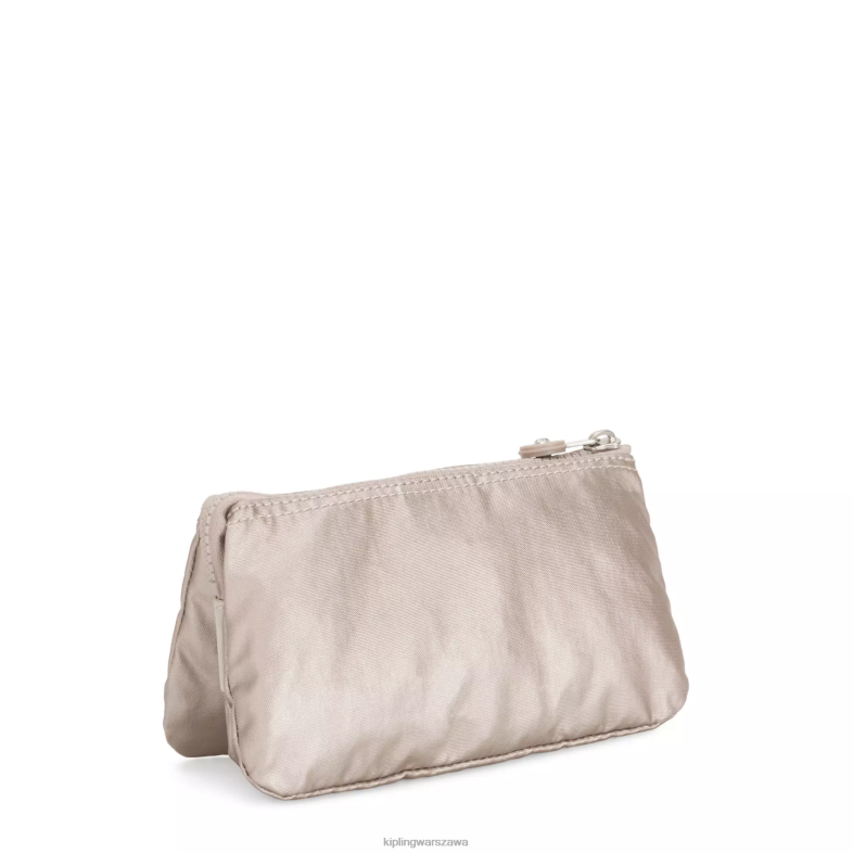 Kipling metaliczny blask dla obu płci kreatywność duże metalowe etui PXR6L548