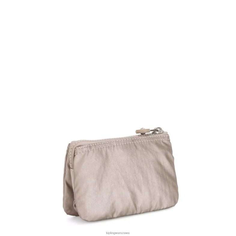 Kipling metaliczny blask dla obu płci małe metalowe etui kreatywne PXR6L613