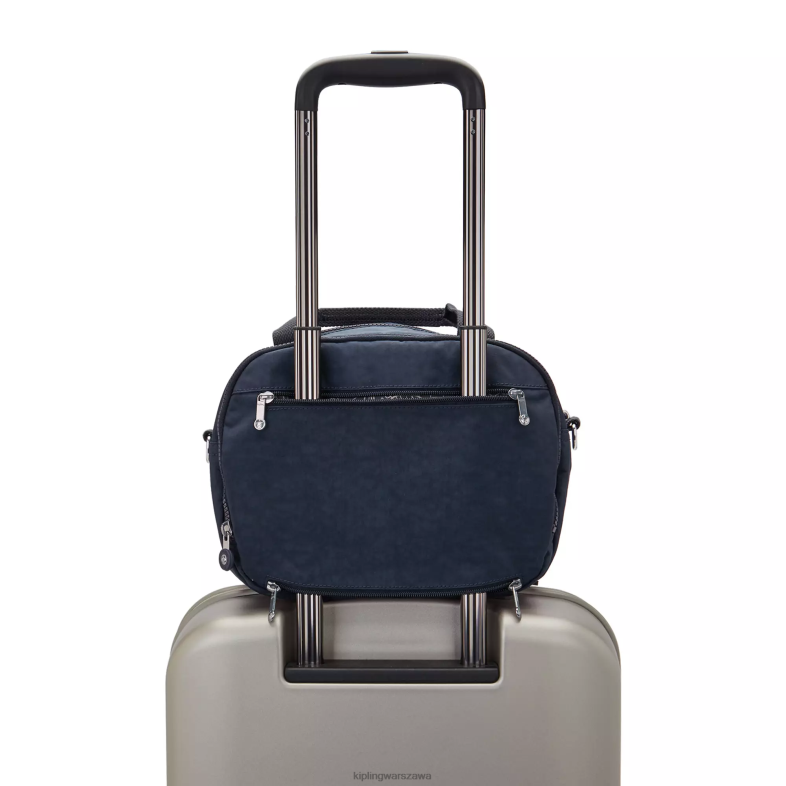 Kipling niebieski niebieski dla obu płci Kosmetyczka Palm Beach PXR6L545