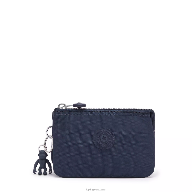 Kipling niebieski niebieski dla obu płci kreatywność mała torebka PXR6L561