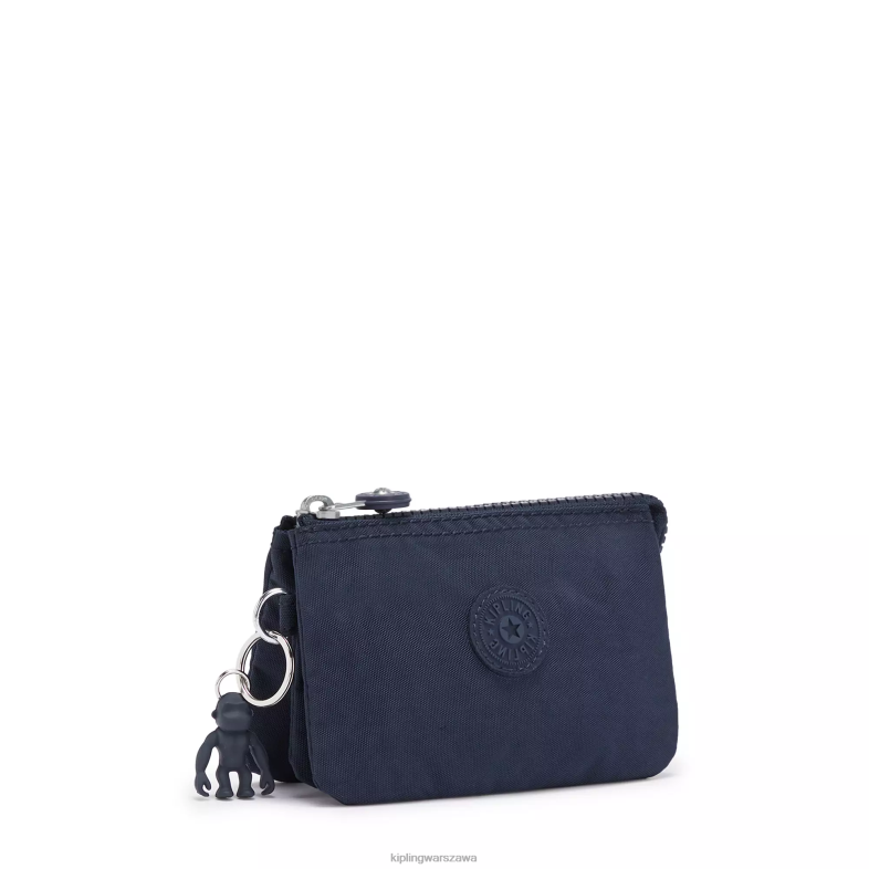 Kipling niebieski niebieski dla obu płci kreatywność mała torebka PXR6L561