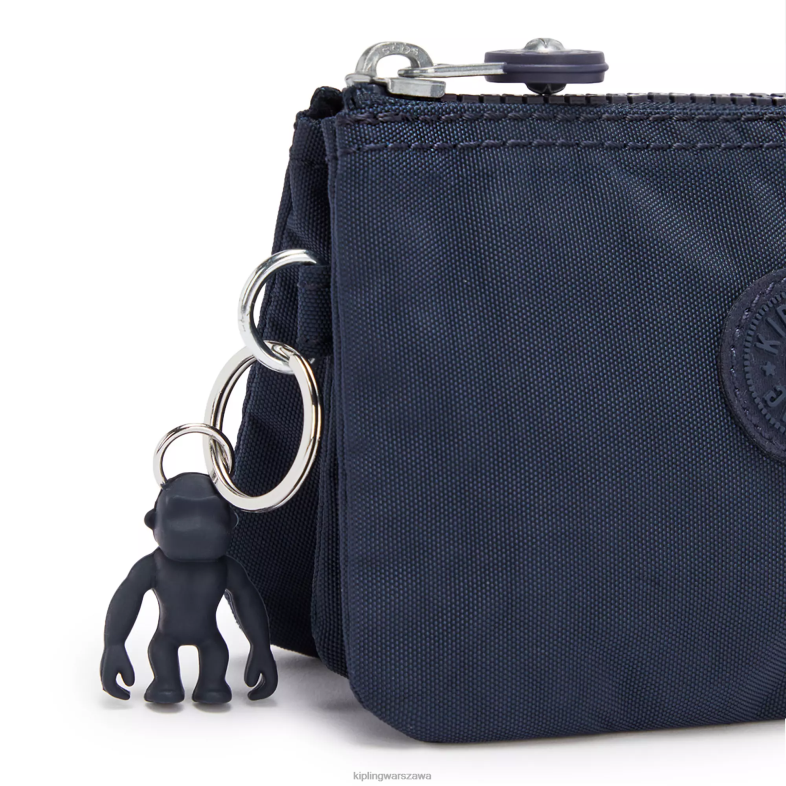 Kipling niebieski niebieski dla obu płci kreatywność mała torebka PXR6L561