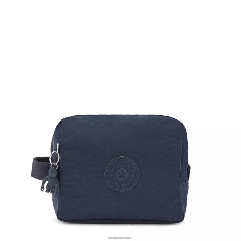 Kipling niebieski niebieski dla obu płci paracmała kosmetyczka PXR6L527