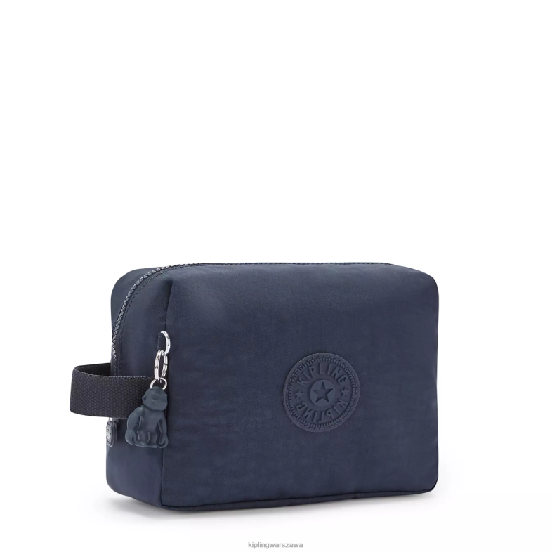 Kipling niebieski niebieski dla obu płci paracmała kosmetyczka PXR6L527