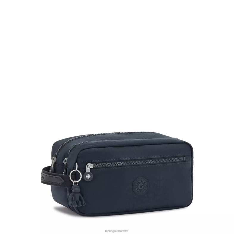 Kipling niebieski niebieski dla obu płci torba na przybory toaletowe PXR6L551