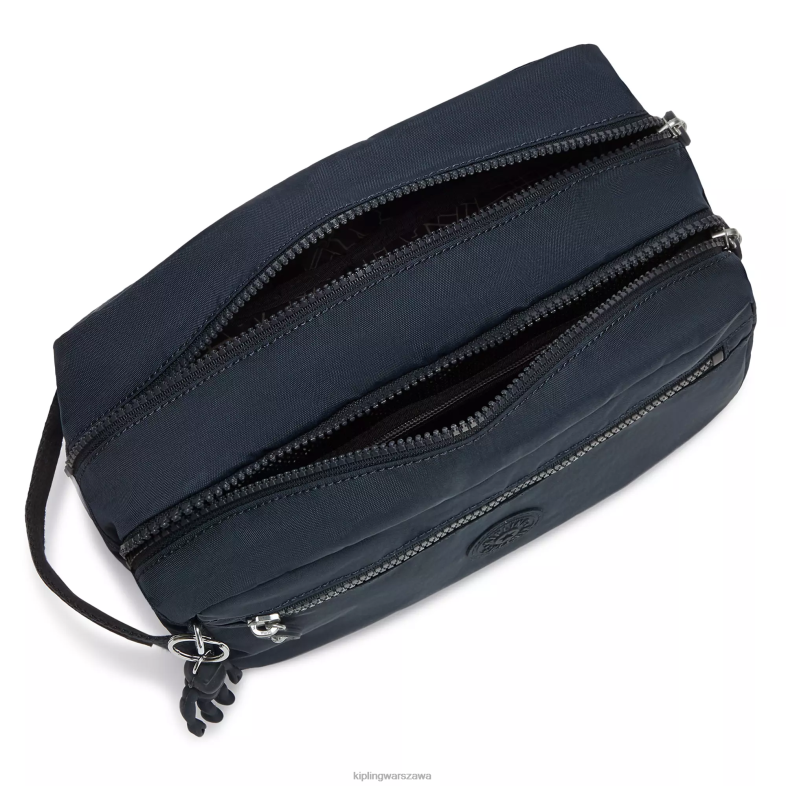 Kipling niebieski niebieski dla obu płci torba na przybory toaletowe PXR6L551