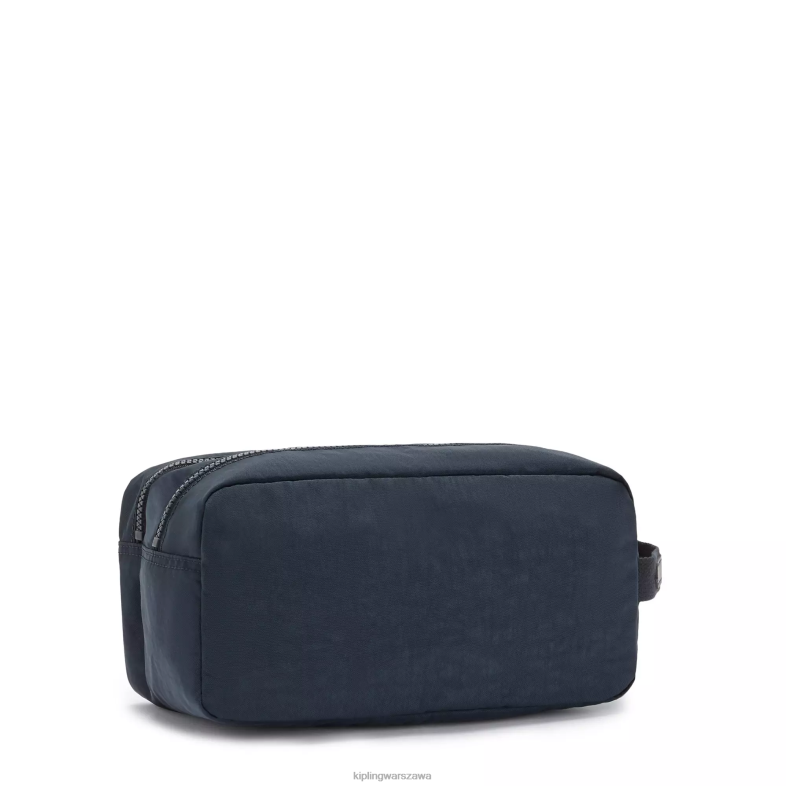 Kipling niebieski niebieski dla obu płci torba na przybory toaletowe PXR6L551