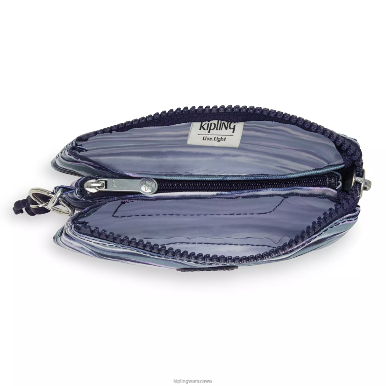 Kipling paski pędzla dla obu płci małe etui z nadrukiem kreatywności PXR6L603