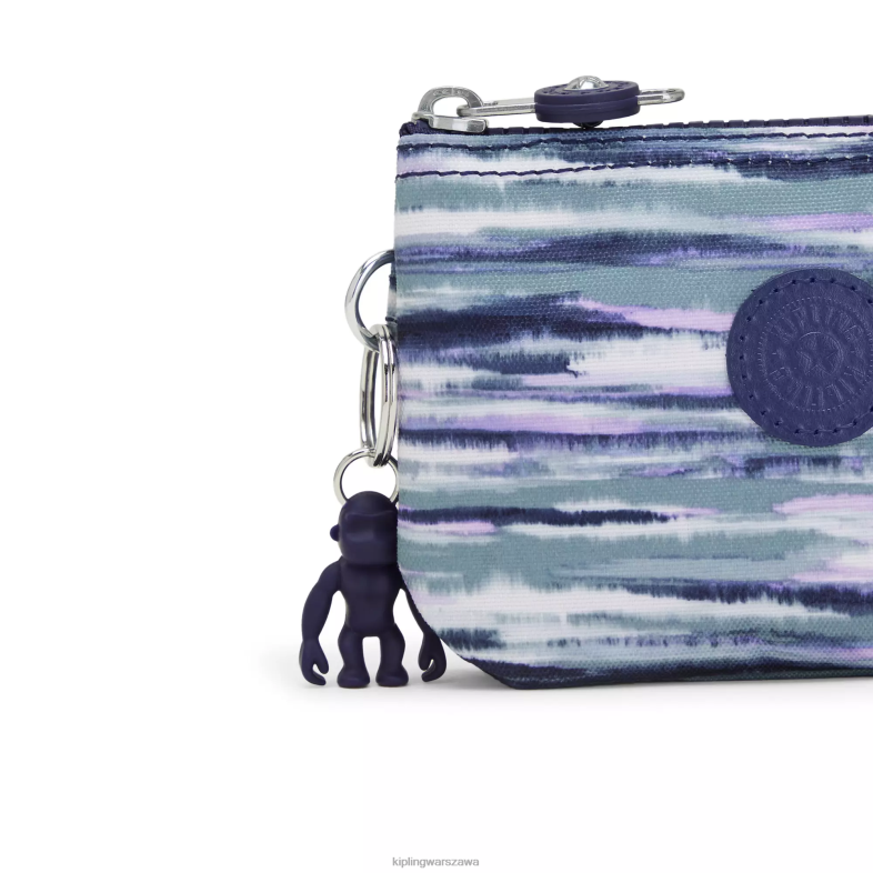 Kipling paski pędzla dla obu płci małe etui z nadrukiem kreatywności PXR6L603
