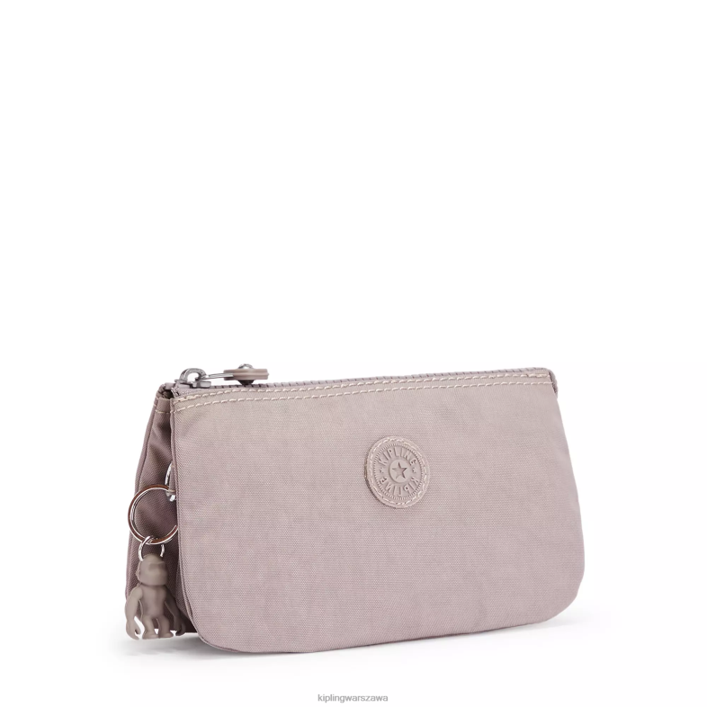 Kipling szary gris dla obu płci duża torba na kreatywność PXR6L533