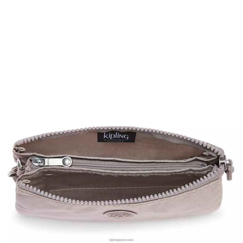 Kipling szary gris dla obu płci duża torba na kreatywność PXR6L533