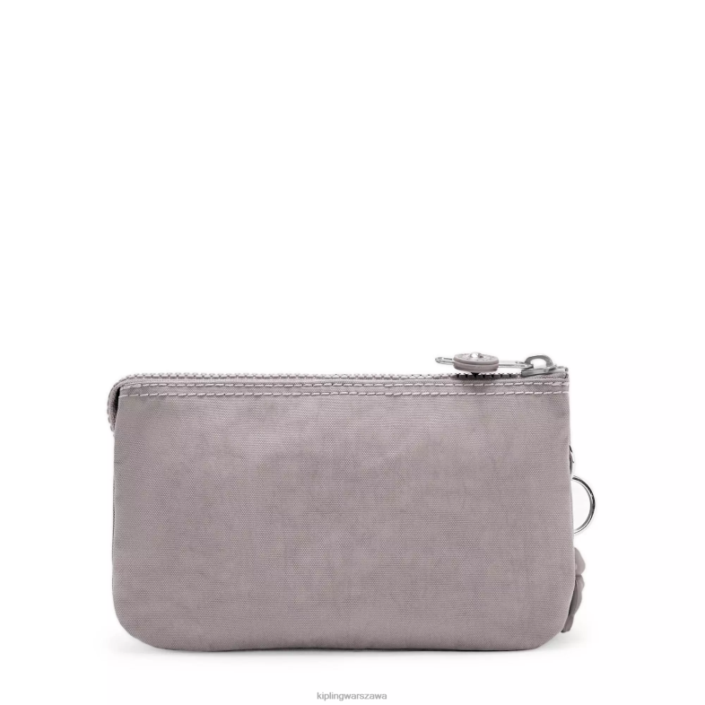 Kipling szary gris dla obu płci duża torba na kreatywność PXR6L533
