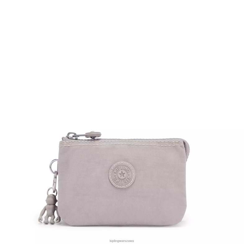 Kipling szary gris dla obu płci kreatywność mała torebka PXR6L558