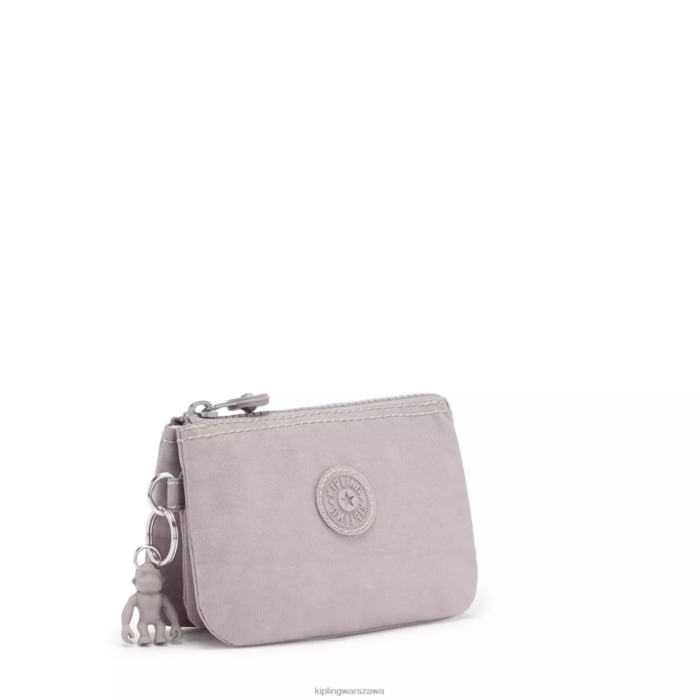 Kipling szary gris dla obu płci kreatywność mała torebka PXR6L558