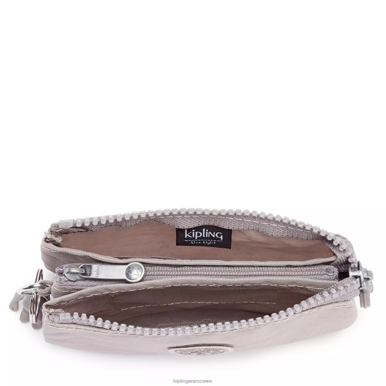 Kipling szary gris dla obu płci kreatywność mała torebka PXR6L558