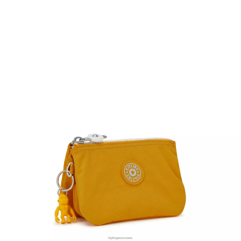 Kipling szybki żółty dla obu płci kreatywność mała torebka PXR6L559