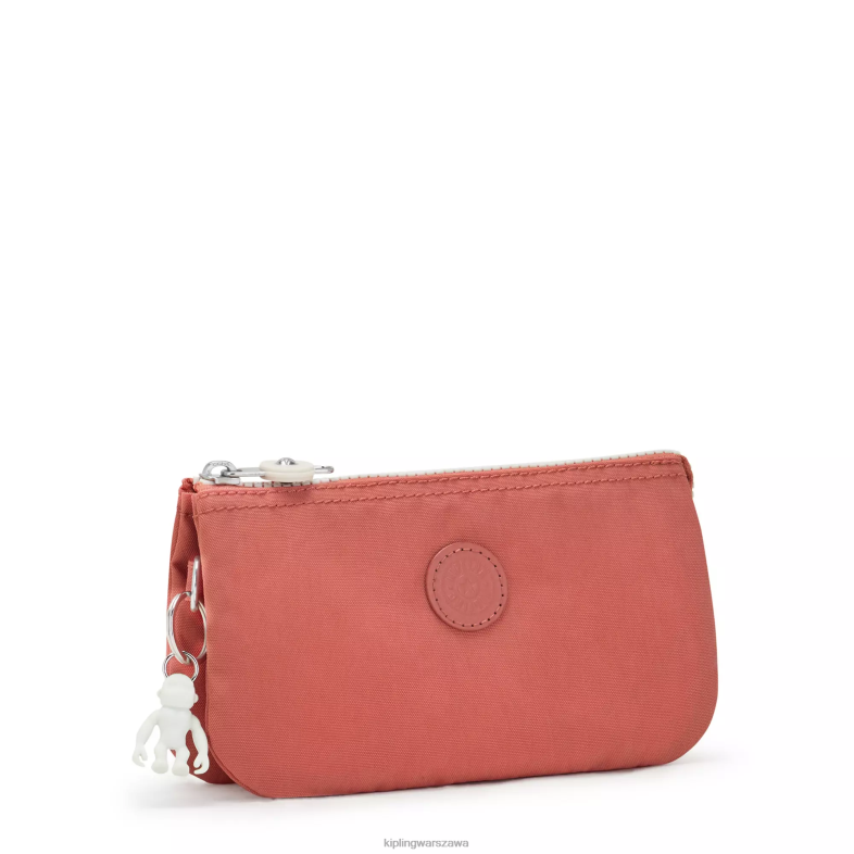 Kipling vintage różowy dla obu płci duża torba na kreatywność PXR6L532