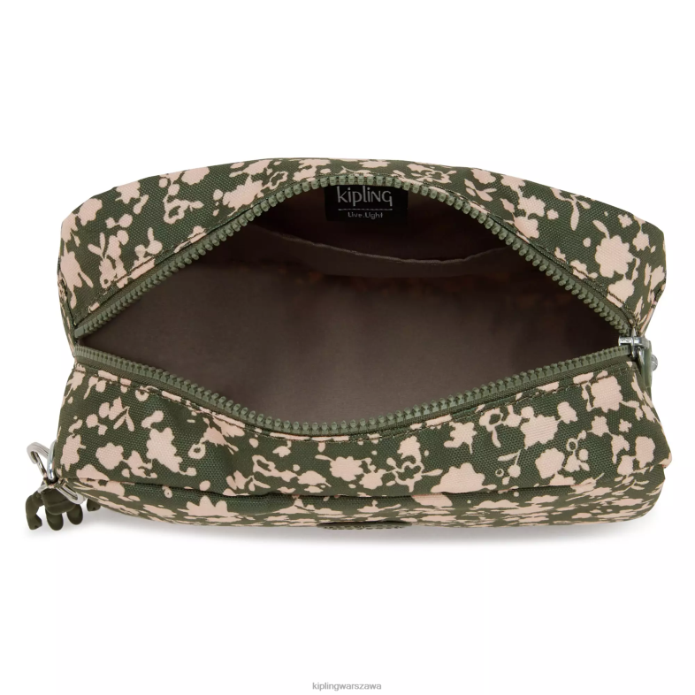 Kipling świeży kwiatowy dla obu płci etui z błyszczącym nadrukiem PXR6L529