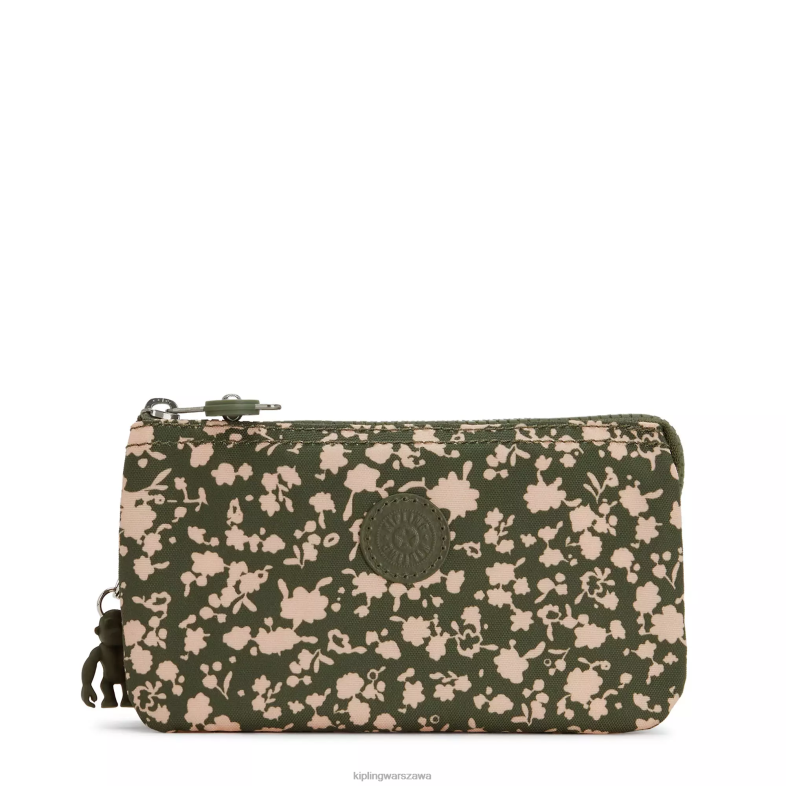 Kipling świeży kwiatowy dla obu płci kreatywne etui z dużym nadrukiem PXR6L306