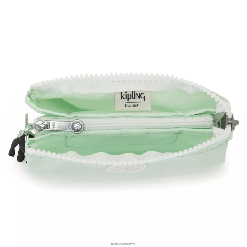 Kipling zwiewna zieleń dla obu płci kreatywność mała torebka PXR6L562