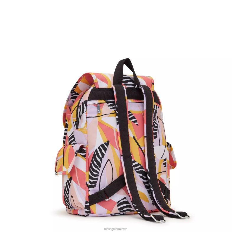 Kipling abstrakt urlopu dla obu płci miejski plecak z nadrukiem PXR6L339