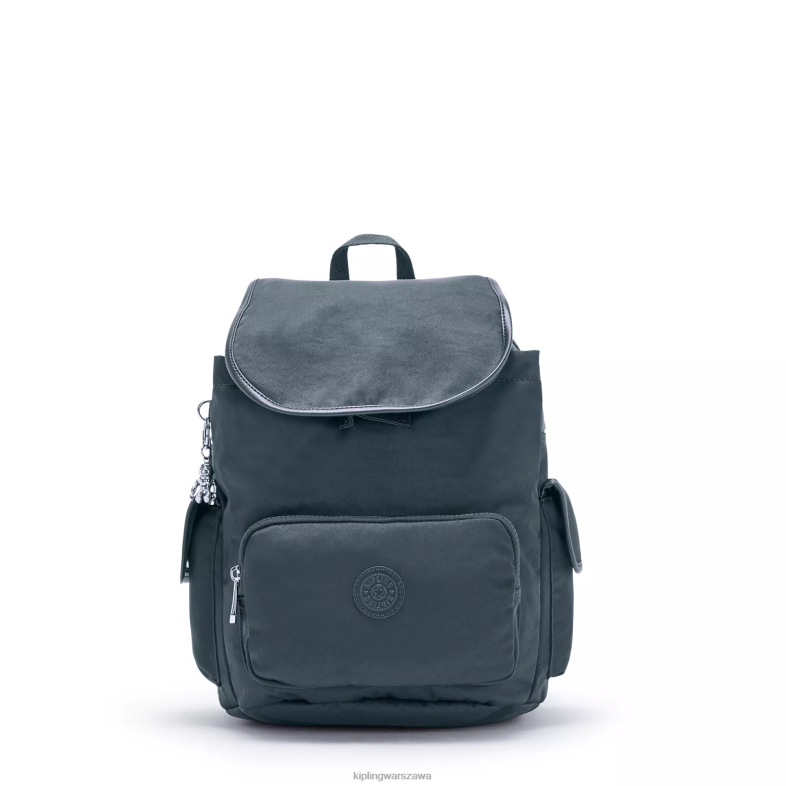 Kipling bogaty niebieski dla obu płci mały plecak miejski PXR6L358