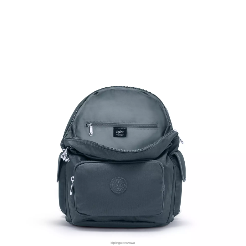 Kipling bogaty niebieski dla obu płci mały plecak miejski PXR6L358
